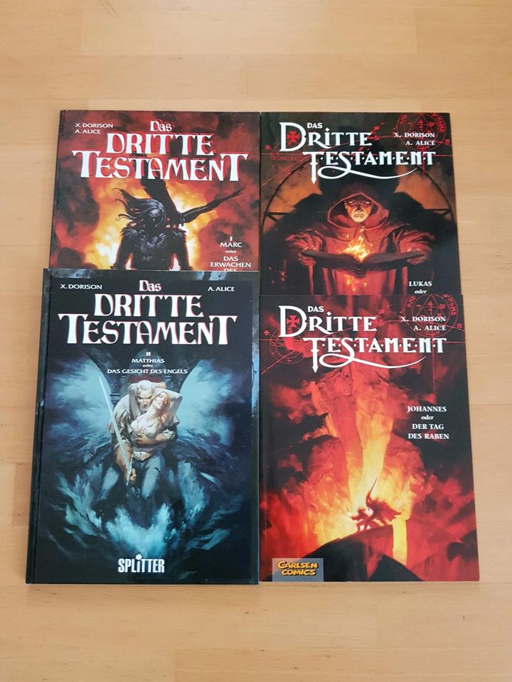 Das dritte Testament 1-4 (komplett) Splitter/Carlsen in Marburg