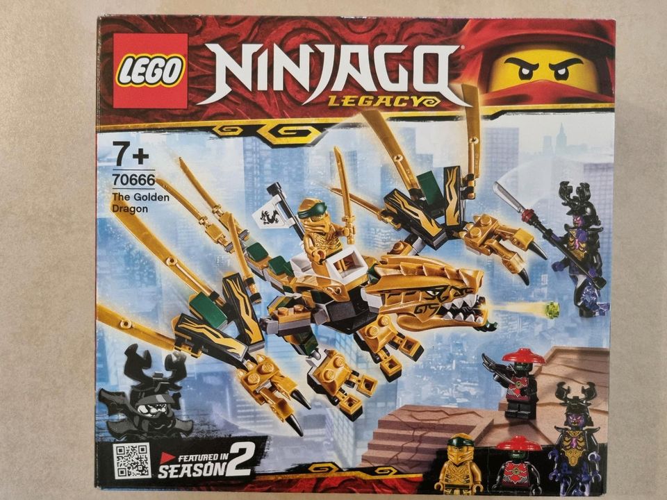 70666 LEGO Ninjago - The Golden Dragon Goldener Drache mit OVP in Kropp