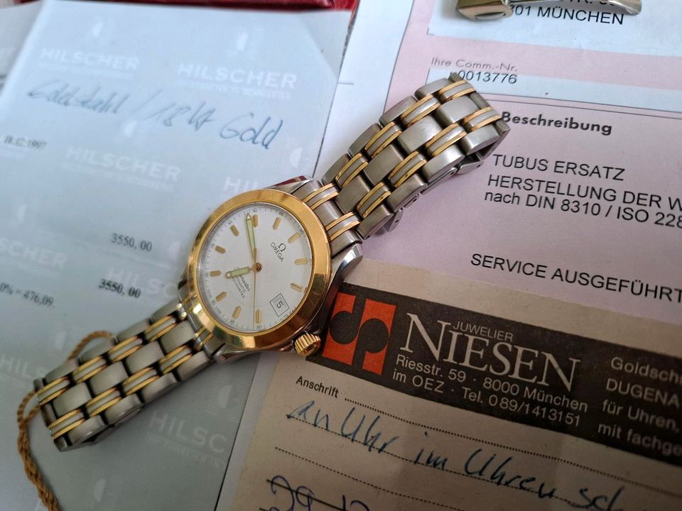 Omega Seamaster 23012100 Automatic Stahl/Gold 36mm. Box/Papiere. in Aachen