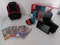 Nintendo Switch Bundle + 3 Spiele + Premium Switch-Koffer Nordrhein-Westfalen - Borken Vorschau