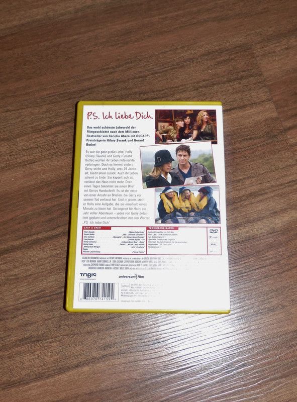 DVD "P.S. Ich liebe Dich", sehr guter Zustand in Nordhalben