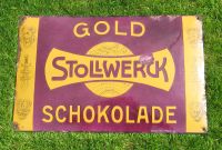 Suche Stollwerck Emailschild,Werbeschild,Emailleschild Nordrhein-Westfalen - Hennef (Sieg) Vorschau