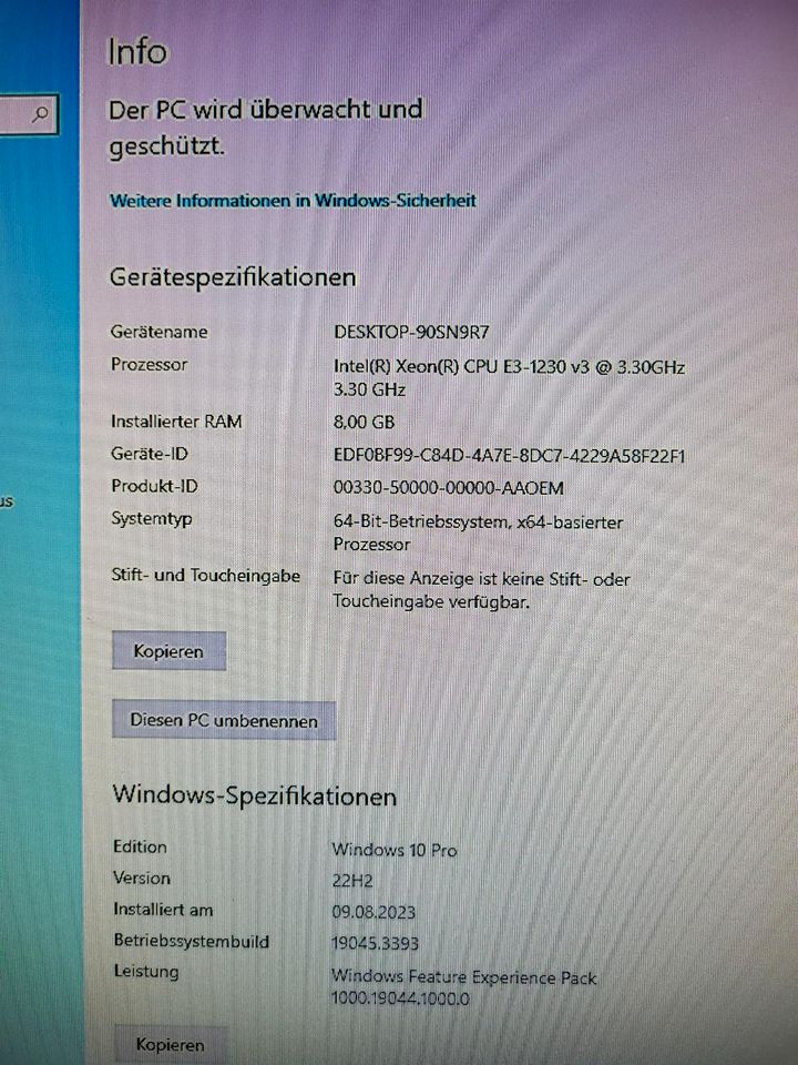 Office-PC aufgerüstet aus 2. Hand in Potsdam