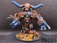 Tabletop Alternativmodell für einen Ork Warboss Warhammer 40000 Sachsen-Anhalt - Halle Vorschau