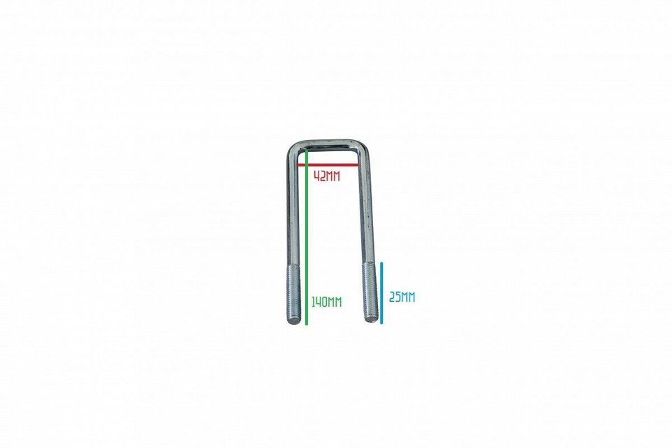 Bügelschraube U-Bügel M10 42x140mm #130102 in Winsen (Luhe)