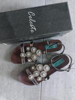 Sandalen Silber metallic Nordrhein-Westfalen - Hemer Vorschau