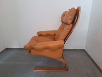 Vintage Ledersessel Sessel Leder 60er Design Rykken Loungechair Bayern - Würzburg Vorschau