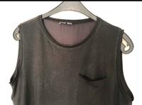 Zara, modisches Shirt, leger, L, schwarz, leicht glänzend, Nordrhein-Westfalen - Plettenberg Vorschau
