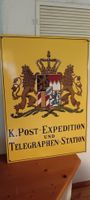 Emailschild K.Post-Expedition und Telegraphen-Station Bayern - Bessenbach Vorschau