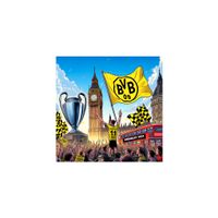 BvB Aufkleber "Wembley 2024" / Champions League Nordrhein-Westfalen - Unna Vorschau