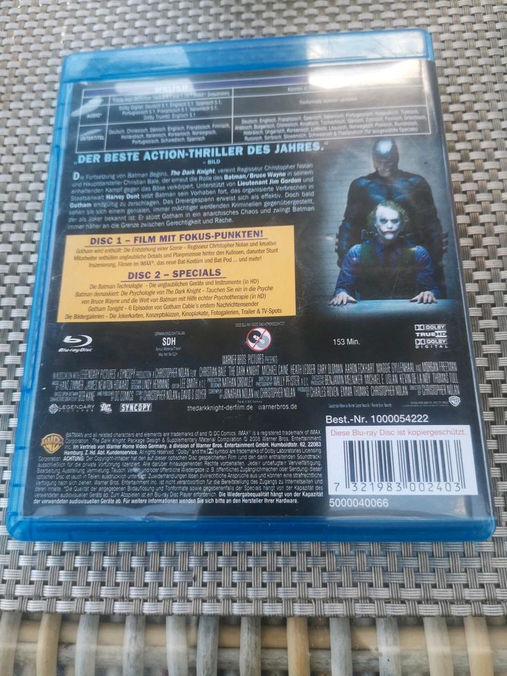 Blue Ray the dark Night Batman  special edition in Manching