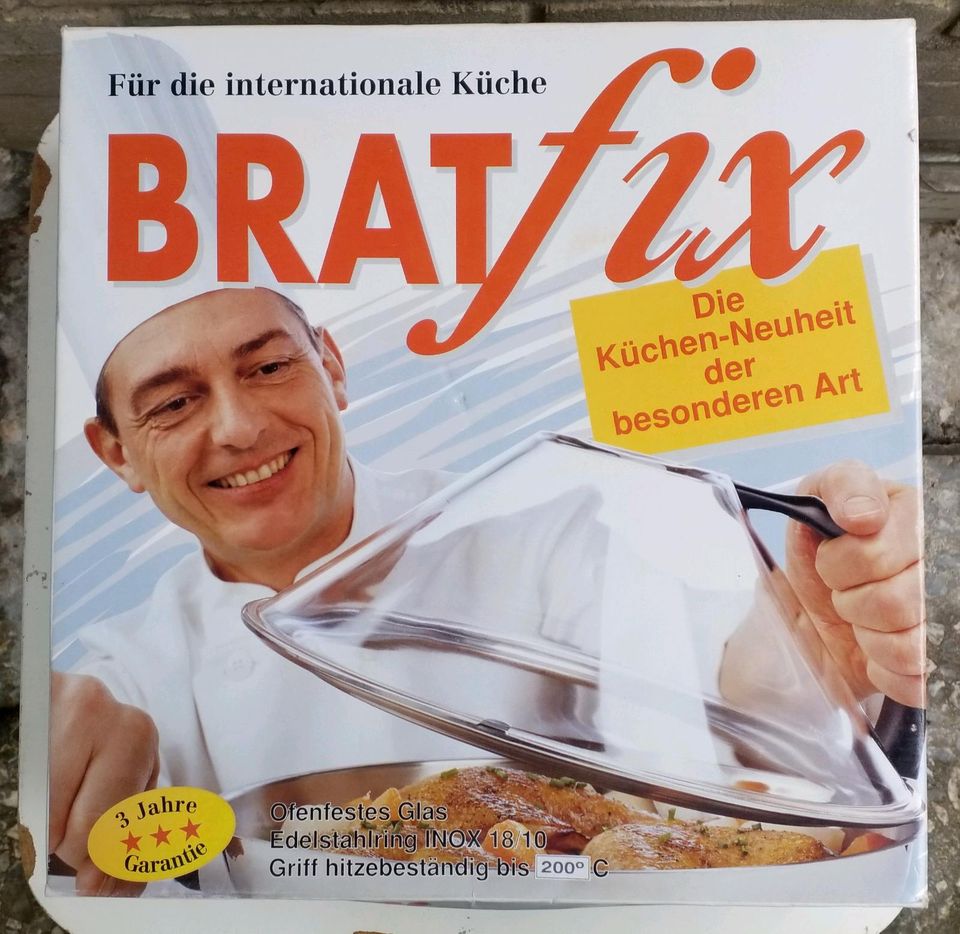 Bratfix Brathaube Spritzschutz für Pfannen und Töpfe 24-28 cm in  Nordrhein-Westfalen - Bad Salzuflen | eBay Kleinanzeigen ist jetzt  Kleinanzeigen