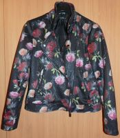 Jacke mit Rosenaufdruck Gr. 38 Nordrhein-Westfalen - Rheda-Wiedenbrück Vorschau