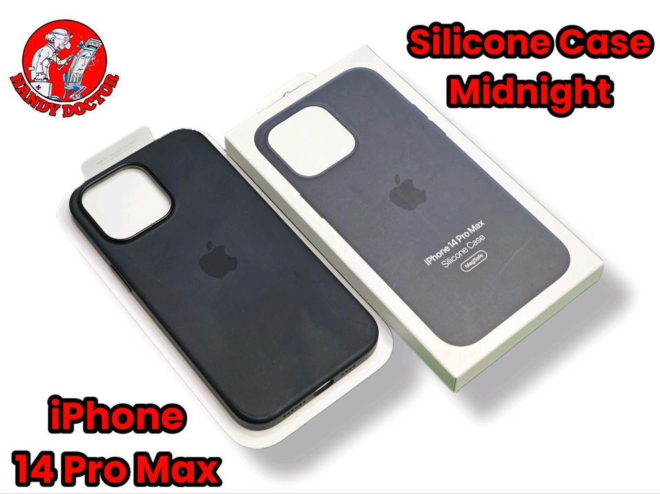 Original iPhone 14 Pro Max Plus Silicone Clear Leder Case Hülle in Recklinghausen