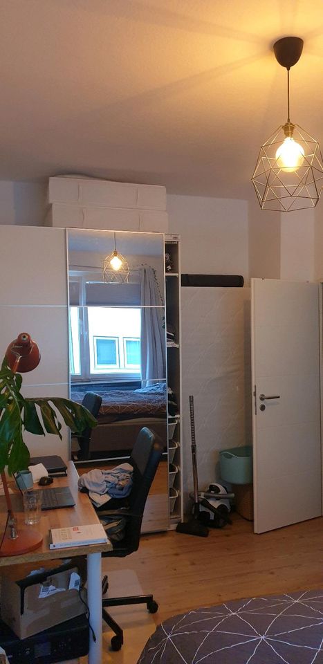 Zwischenmiete Juli: 2 Zimmer Wohnung mit Balkon möbliert in Münster-Hafen