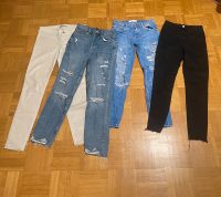 4 Hosen Jeans, alle 4 für 10€ H&M, Hollister, Zara Xs Baden-Württemberg - Besigheim Vorschau