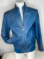 Lederjacken Style Blau mit Kupfer / Jacke in Größe M Wandsbek - Hamburg Eilbek Vorschau