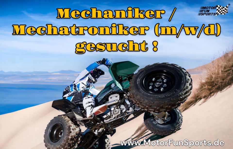 Mechaniker / Mechatroniker (m/w/d) für Motorräder / Quads / Kfz in Falkensee