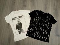 2er Set TShirts, Gr. M Justin Bieber# Brandenburg - Storkow (Mark) Vorschau