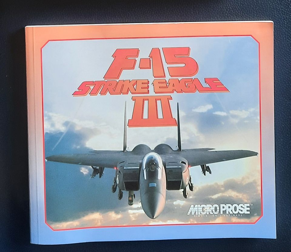 F-15 Strike Eagle III MicroProse PC 3.5" Diskette Alt Sammler in Achim