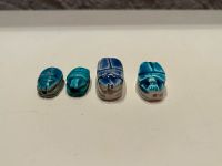 4 Skarabäus klein Ägypten blau türkis antik Vintage Köln - Godorf Vorschau