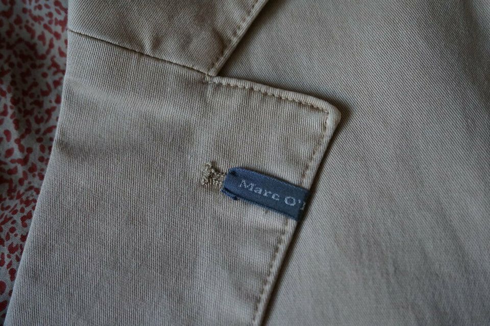 Marco Marc O Polo Sakko Jacke Mantel 50 M khaki NP200€ 1A-Zustand in Ludwigshafen