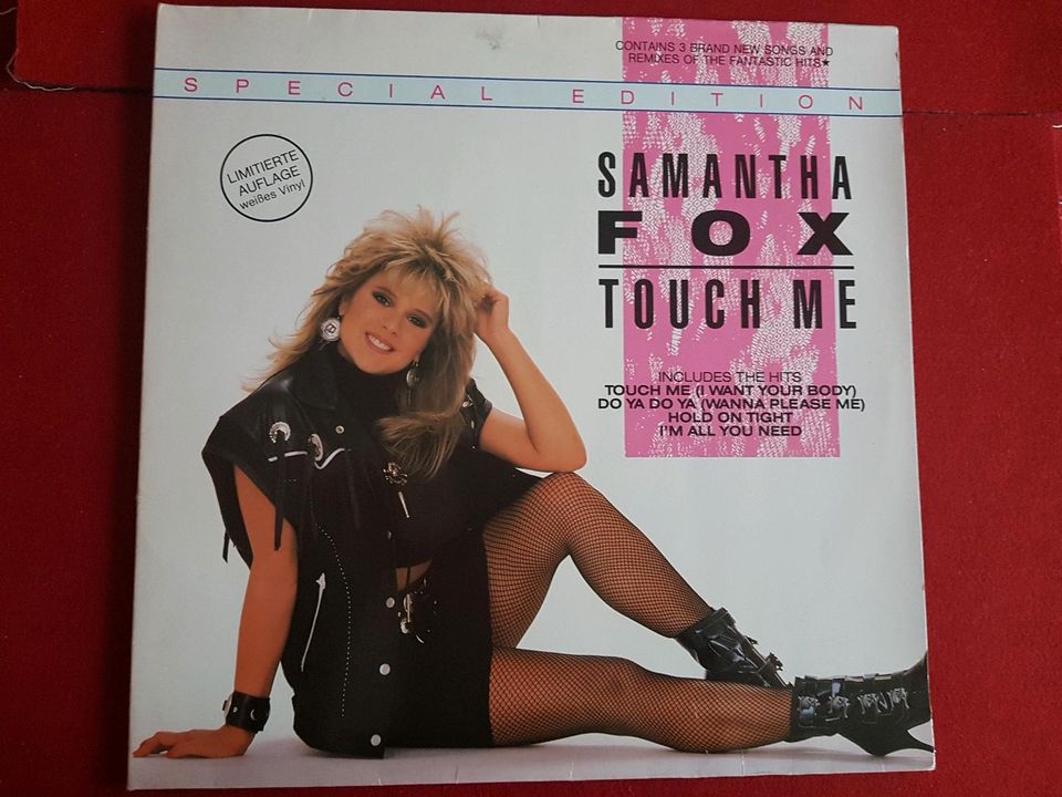Samantha Fox Touch me Special Edition Weißes Vinyl/LP/Schallplatt in Dinslaken