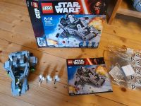Lego Star Wars 75100 First Order Snowspeeder komplett Hessen - Wartenberg Vorschau