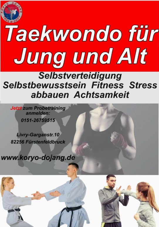 Taekwondo DeFence - Selbstverteidigung ohne Kompromisse. in Fürstenfeldbruck