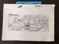 Comic Cartoon - HILFELEISTUNG - RALF KÖNIG ? - 1987 - Comic Witz Rheinland-Pfalz - Bekond Vorschau