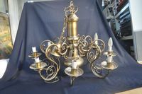 Kronleuchter Lüster Lampe Deckenleuchte vintage Messing Gold Hessen - Darmstadt Vorschau