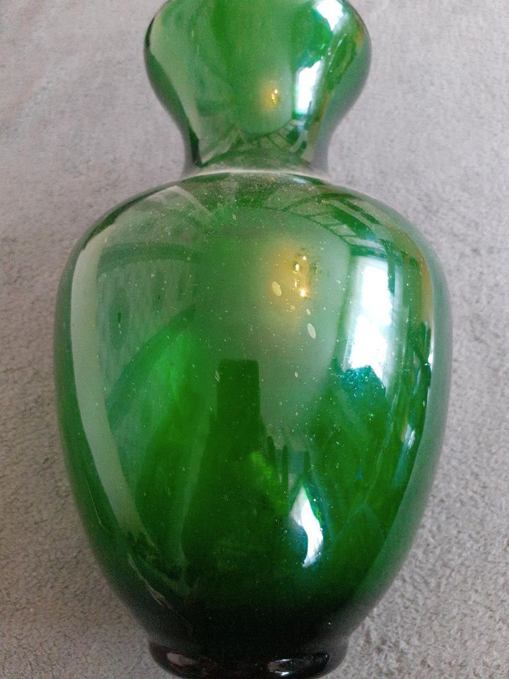 Vase grune mit blauen 29cm habe in Essen