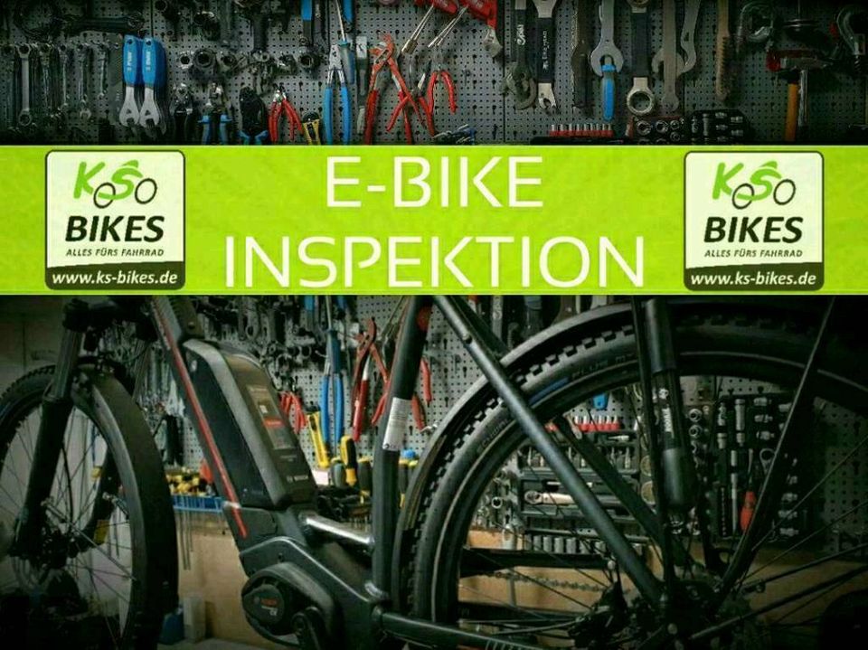 E-Bike Inspektion Service Update Kapazitätstest Check Fahrrad in Bottrop