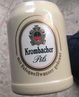 8 Krombacher Bierkrüge 0,5l Steingut Krug Hessen - Biedenkopf Vorschau