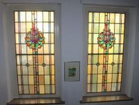 Zwei große Fenster bleiverglast Art Deco Bayern - Breitenberg Vorschau
