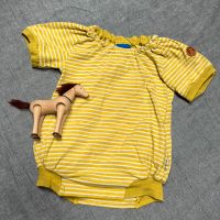 Finkid Kleid shirt Sommer gestreift Sonnengelb 86 Thüringen - Weimar Vorschau