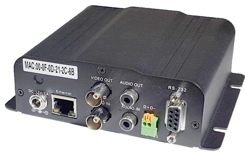 1-Kanal Videoserver MPEG4, CVBS auf LAN Konverter (HU-HWS01HD) in Kißlegg