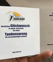 Gutschein Tandemsprung/ Fallschirmsprung in Bad Saulgau Baden-Württemberg - Mengen Vorschau
