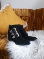 Wildleder Stiefeletten Boots Chelsea 70s Friedrichshain-Kreuzberg - Friedrichshain Vorschau