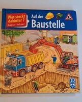 Was steckt dahinter? - Auf der Baustelle Pappbilderbuch Klappen Niedersachsen - Göttingen Vorschau