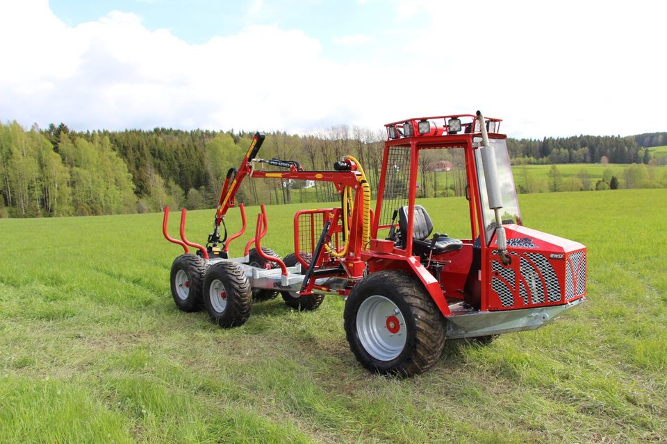 Kranman Bison 10000 Forwarder Rückezug Forstkran - 2,5t Last SBF in Brockscheid