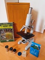 Revue Mikroskop + Buch + Holzkoffer REVUE goldene Schrift Vintage Hessen - Groß-Gerau Vorschau