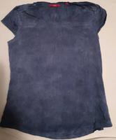 Batik Shirt T-Shirt Top kurzarm  S. Oliver Damen blau Gr. L 40 Hessen - Bad Schwalbach Vorschau