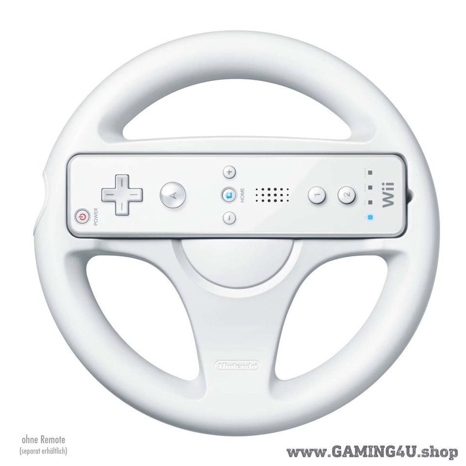 LS 2x Lenkrad Racing Wheel für Nintendo Wii schwarz gebraucht kaufen