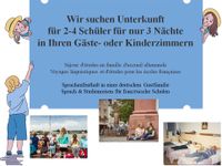 Suche Unterkunft für franz. Deutschschüler in Hockenheim (+20 km) Baden-Württemberg - Hockenheim Vorschau