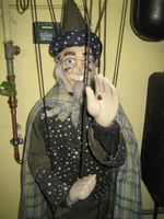 Alte Marionette Merlin-Zauberer (Halloween ? ) Saarland - Tholey Vorschau