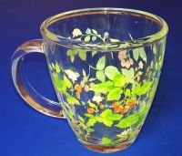 Teetasse aus Glas mit Beerenmotiv Nordrhein-Westfalen - Düren Vorschau