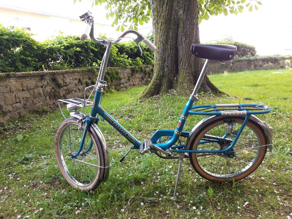 Klapprad Faltrad Fahrrad Peugeot Vintage 1970er gut erhalten in Wuppertal