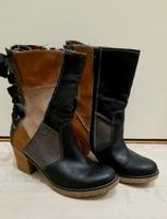 Winterstiefel Gr. 40 S.Oliver gemustert braun/schwarz Schleswig-Holstein - Itzehoe Vorschau