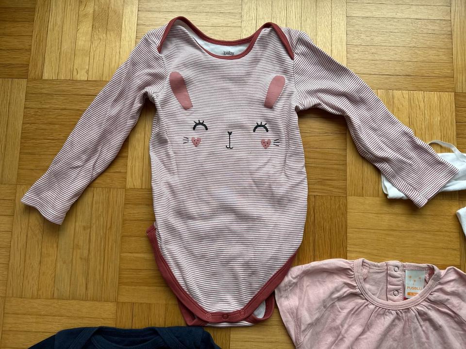 Body langarm kurzarm rosa blau Ostern Hase 50/56 74/80 98/104 in Bad Schussenried